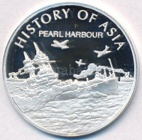 Cook-szigetek 2004. 1$ Ag 'Ázsia történelme - Pearl Harbour' (19,80g/0.999) T:PP
Cook Islands 2004. 1 Dollars Ag 'History of Asia - Pearl Harbour' (19,80g/0.999) C:PP