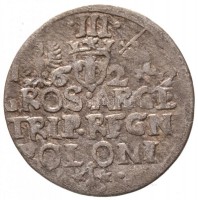 Lengyel Királyság 1622. 3Gr Ag 'III. Zsigmond' Krakkó (1,85g) T:2-
Poland 1622. 3 Grossi Ag 'Sigismund III' Kraków (1,85g) C:VF
Kopicki 1227.