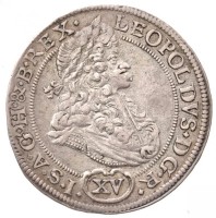 Német Államok / Szilézia 1694MMW 15kr Ag 'I. Lipót' előlapi körirat három betűje vésett (6,14g) T:1-,2
German States / Silesia 1694MMW 15 Kreuzer Ag 'Leopold I' three letters of the obverse legend are engraved (6,14g) C:AU,XF