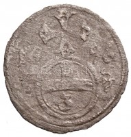 Német Államok / Szilézia 1696. 3Pf Ag Oppeln (0,48g) T:2-
German States / Silesia 1696. 3 Pfennig Ag Oppeln (0,48g) C:VF