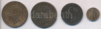 Olaszország 1862N 5c Cu + 10c Cu + 1866M 10c Cu + 1867M 1c Cu 'II. Viktor Emánuel' T:1-,2,2-
Italy 1862N 5 Centesimi Cu + 10 Centesimi Cu + 1866M 10 Centesimi Cu + 1867M 1 Centesimo Cu 'Vittorio Emanuel II' C:AU,XF,VF