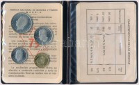 Spanyolország 1975. 1P-50P (4xklf) forgalmi szett műanyag tokban T:BU ujjlenyomat
Spain 1975. 1 Peseta - 50 Pesetas (4xdiff) coin set in plastic case C:BU fingerprint