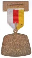 Ausztria ~1970. 'Nyilas' fém jelvény (~52x56mm) T:2 Austria ~1970. 'Schütze' fém jelvény (~52x56mm) C:XF