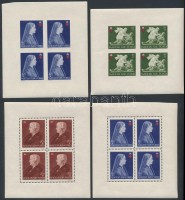 1942 Vöröskereszt II kisívsor (24.000) (papírráncok / paper creases)