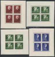 1942 Vöröskereszt II kisívsor (24.000) (papírráncok / paper creases)