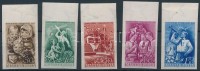 1951 Gyermek II. ívszéli vágott sor (9.000)