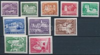 1960 Várak I. ívszéli vágott sor (20.000)