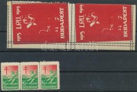 cca 1910-1930 8 db levélzáró összefüggésekben