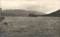 SS Wien óceánjáró hajó osztrák-magyar kórházhajóként az I. világháborúban / SS Wien Österreichischer Lloyd ocean liner as WWI Austro-Hungarian hospital ship, photo