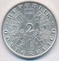 Ausztria 1930. 2Sch Ag '7 évszázada halt meg Vogelweide' T:2
Austria 1930. 2 Schilling Ag '7th Centennial of the Death of Vogelweide' C:XF
Krause  KM#2845