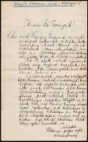 1903 Telekkönyvi kérelem 49 K 20f okmánybélyeggel, különböző címletekkel az 1903-as kiadásból