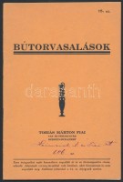 cca 1920 Tobiás Márton Fiai bútorvasalások katalógus és árjegyzék, 24 p.