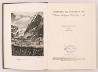 Zeitschrift des Deutschen und Österreichisen Alpenverein. 1929. Innsbruck, 1929. Verlag des D. und Ö. Alpenvereins. Nagyon sok képpel. Egészvászon kötésben, szép állapotban / With many illustrations, in  full linen binding, in nice