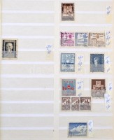 Ausztria 1884-1965 Gyűjtemény  érdekességekkel (K.u.K., portók stb.) 14 lapos nagyalakú berakóban