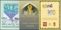 1994-2003 Bem, Mária Valéria híd, Szent László palástja közös emléklapok