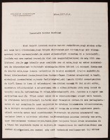 1927 Lábán Antal(1884-1957) a bécsi Collegium Hungaricum igazgatójának levele aláírásával