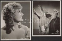 cca 1940 Rökk Marika (1913-2004) színész-táncosnő, operettprimadonna, 5 db eredeti UFA fotó / 5 original photos 24x18 cm
