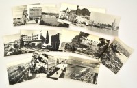 cca 1960-1970 16 db MTI  sajtófotó többek között Jalta, Limassol, Szkopje, városaiból. Mind feliratozott.  18x16 cm