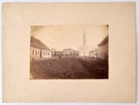 cca 1890 Gyula, nagyméretű fotó kartonlapon. Képméret 19x15 cm