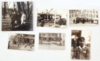 cca 1930 Piarista Fiúkollégium, Debrecen, fotói, 6db, cca 8x5cm