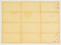 cca 1880-1890 Lándzsér (Aspang) és környékének katonai térképe, 1.75.000, vászonra kasírozva, 38x50 cm./
cca 1880-1890 Military map of Lándzsér (Aspang) and surroundings, 1.75.000, on Canvas, 38x50 cm.