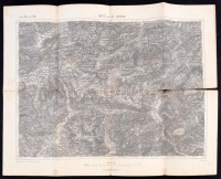 cca 1890 Lofer és St.-Johann, 1:75000, k.u.k. militär-geographisches Institut, 47,5×62 cm