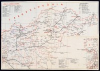 cca 1949-1950 A magyar postai vonalcsoportok térképei, sorszámozott térképszelvények, nem teljes sorozat: 1-8. sz.: országos áttekintő térkép, salgótarjáni és miskolci debreceni, békéscsabai, szegedi és pestkörnyéki, pécsi,