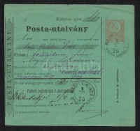 24 db postai szállítólevél belföldi csomagokhoz + 1 db postai utalvány (vegyes minőség)