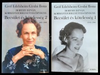 Edelsheim Gyulai Ilona: Becsület és kötelesség. 1-2. köt. Bp., 2000, Európa. Edelsheim Gyulai Ilona és ifj. Horthy István aláírásával. Papírkötésben, jó állapotban.