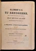 Ollendorff H. G.: Franczia nyelvtan. Ollendorff H. G. uj rendszere, mely szerint mindenki egy nyelvet hat hónap alatt irni és beszélni megtanulhat. A francia nyelvtanuláshoz alkalmazva magán- és nyilvános tanításra. Átdolgozoták Salamin