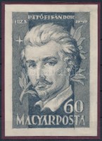 1949 Horváth Endre grafikusművész Petőfi Sándor bélyegterve (ceruzarajz)
