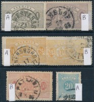 Svédország 6 klf klasszikus Hivatalos, Portó bélyeg (Mi EUR 197,-)