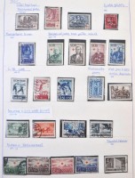 Finnország 1885-2000 szinte teljes, javarészt bélyegzett gyűjtemény jobb értékekkel házi készítésű lapokon, gyűrűs mappában / Finland 1885-2000 almost complete collection with a lot of better values