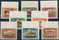 1951 Háziállatok ívszéli vágott sor (16.000)