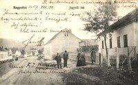 Ragyolc, Radzovce; Jegyzői lak, utcakép / notary's home, street view