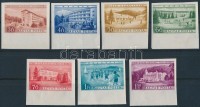 1953 Üdülők ívszéli vágott sor (14.000)