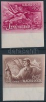 1953 Sztálingrád ívszéli vágott sor (9.000)