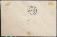 1930 Zeppelin léghajó Balti-tengeri útja levél dekoratív bérmentesítéssel