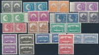 1926 Pengő-fillér I. A sor párokban (50.000) (ráncok, apró hibák / creases)