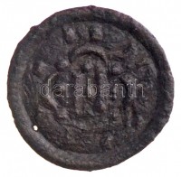 1095-1116. Denár Ag 'Kálmán' (0,16g) T:2,2- kis ly.
1095-1116. Denar Ag 'Coloman' (0,16g) C:XF,VF small hole
Huszár: 42., Unger I.: 34A.