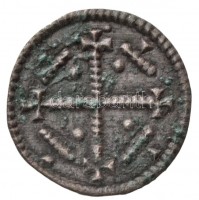 1141-1162. Denár Ag 'II. Géza' (0,16g) T:2 patina
Hungary 1141-1162. Denar Ag 'Géza II' (0,16g) C:XF patina
Huszár: 152., Unger I.: 72.