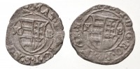 1616K-B Denár Ag (0,43g) + 1619K-B Denár Ag 'II. Mátyás' (0,53g) T:2,2-
Hungary 1616K-B Denar Ag (0,43g) + 1619K-B Denar Ag 'Matthias II' (0,53g) C:XF 
Huszár: 1141., Unger II.: 870.
