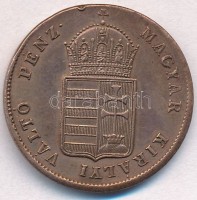 1848. 1kr Cu T:1-,2 ph.
Adamo B1