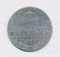 1869KB 10kr Ag 'Magyar Királyi Váltó Pénz' T:2-
Adamo M10.1