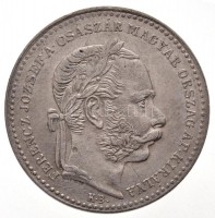 1869KB 20kr Ag 'Magyar Királyi Váltó Pénz' (2,6g) T:2 k. / 
Hungary 1869KB 20 Kreuzer Ag 'Magyar Királyi Váltó Pénz' (2,6g) C:XF scratched
Adamo M11.1