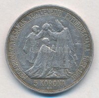 1907KB 5K Ag 'Ferenc József koronázásának 40. évfordulója' T:2,2-
Adamo K7.1