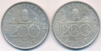 1994. 200Ft Ag 'Deák' (2x) T:2