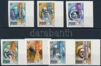 1982 25 éves az űrkutatás vágott ívszéli sor (3.500)