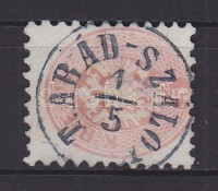 1864 5kr 'T.ABÁD-SZALÓK' (papírelvékonyodás / thin paper)