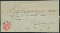 1871 5kr levélen 'NAGY SELYK' (Gudlin 350 pont) - 'ERZSÉBETVÁROS'